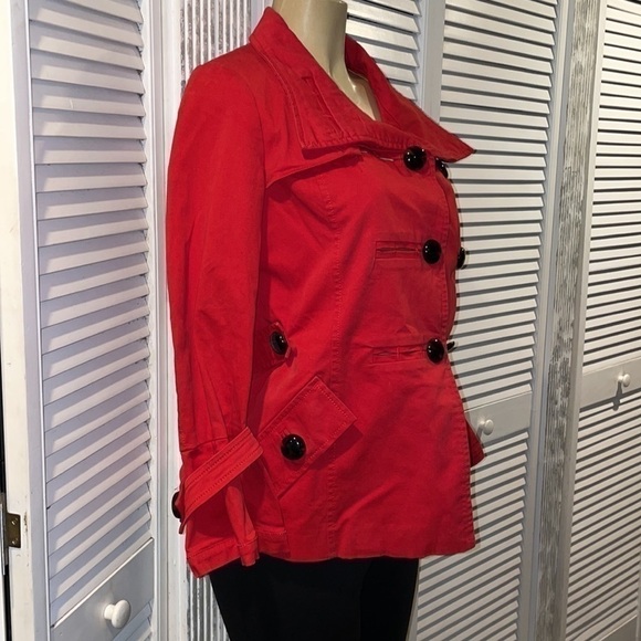 Zara Woman Red Jacket - Picture 2 of 7